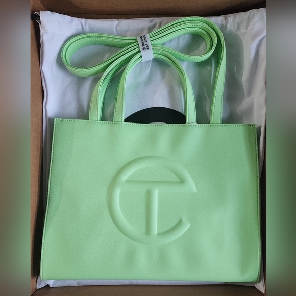 Telfar Bags New Telfar Medium Shopping Bag Double Mint Green Poshmark